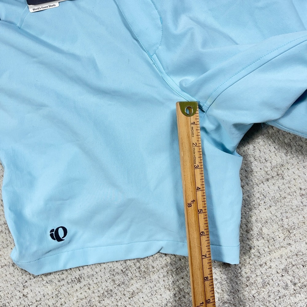 Pearl Izumi Bliss Cycling Shorts Womens Large Light Blue Padded Lined - Picture 10 of 15